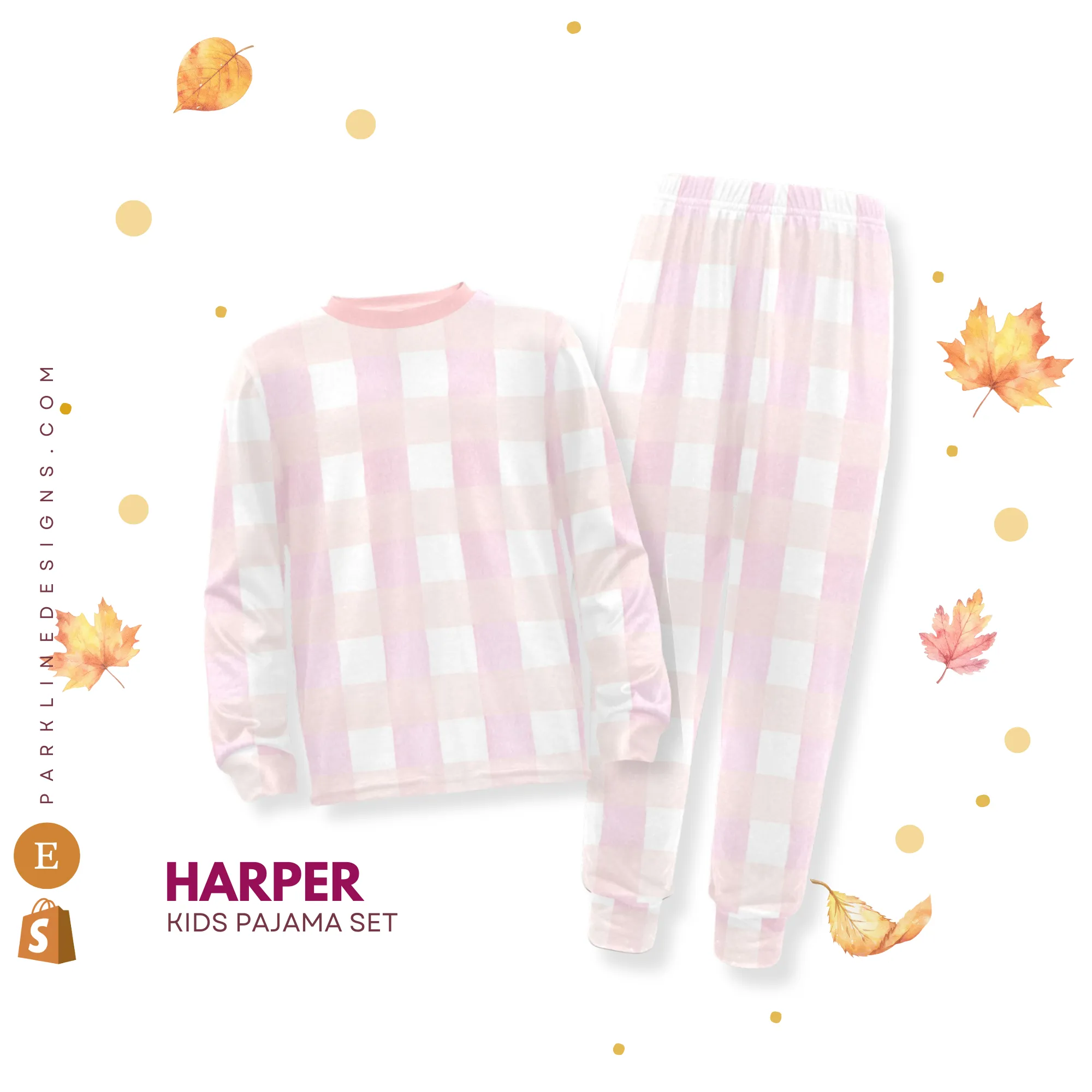 Harper | Pajama Set for Girls | Sweet & Comfortable Sleepwear for Kids